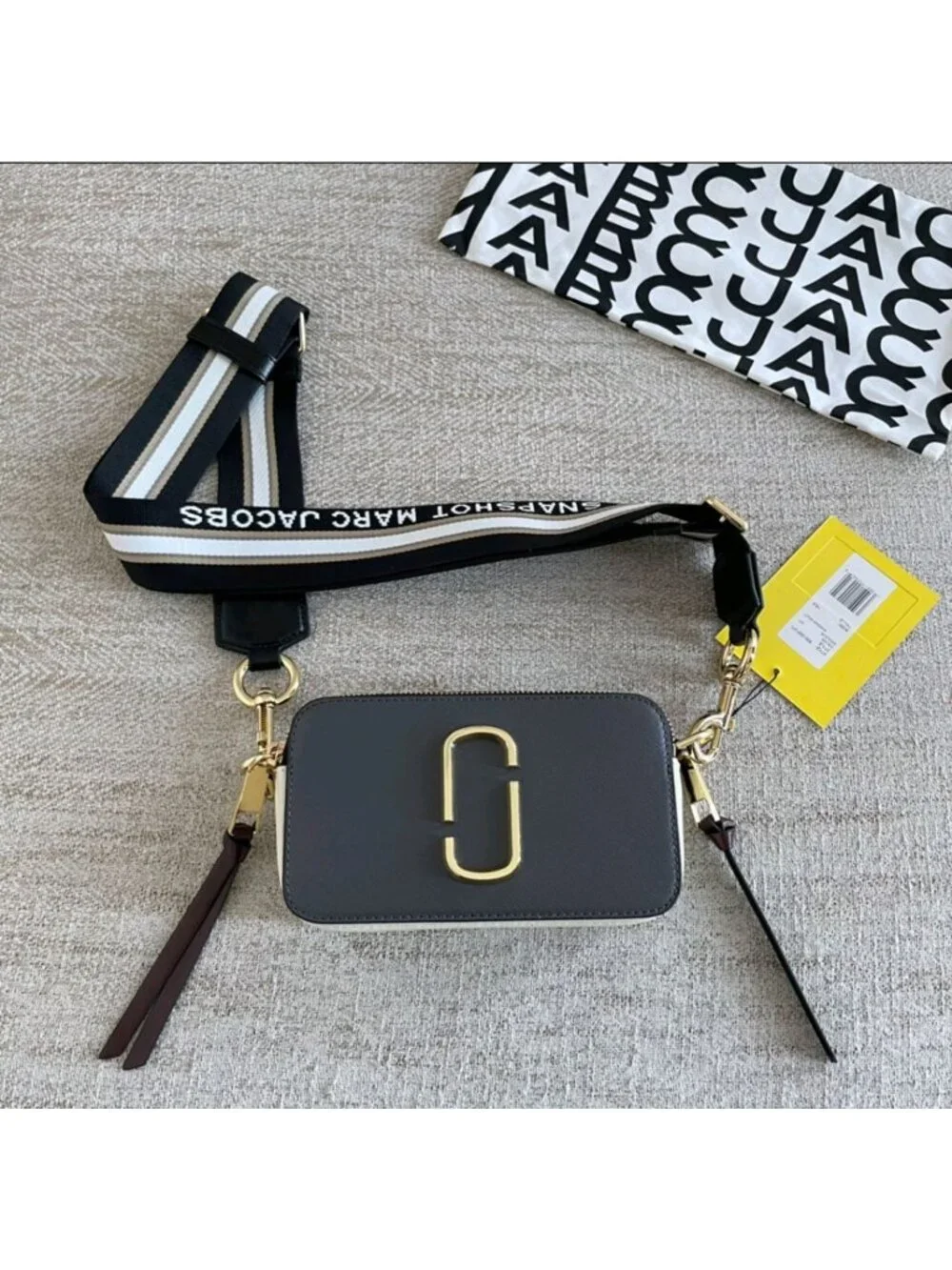 Marc Jacobs Snapshot Camera Bag Black Multi OS